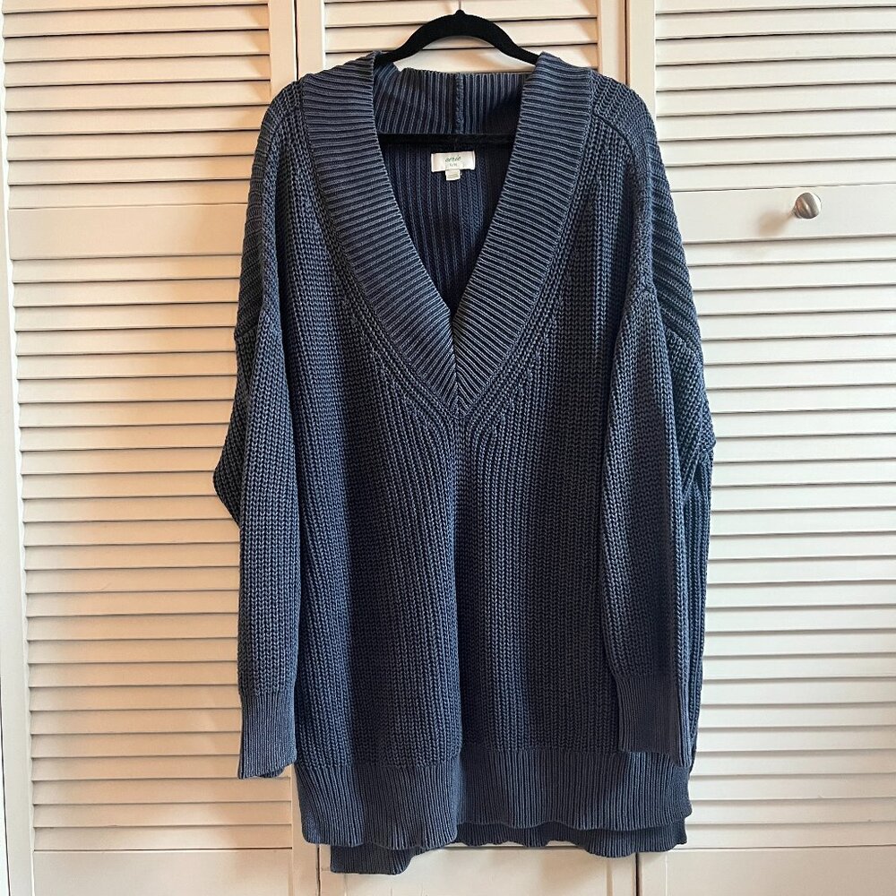 Aerie Oversized V-Neck Sweater